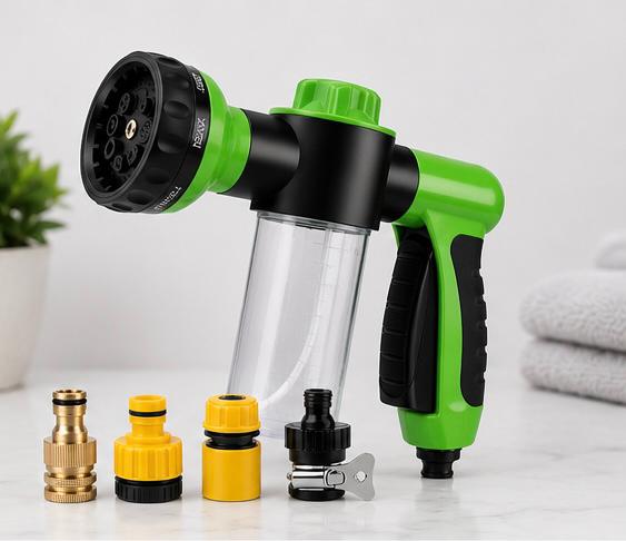 8-in-1 Dog Washer Sprayer — Wash Your Dog in Minutes (No Mess, No Stress)