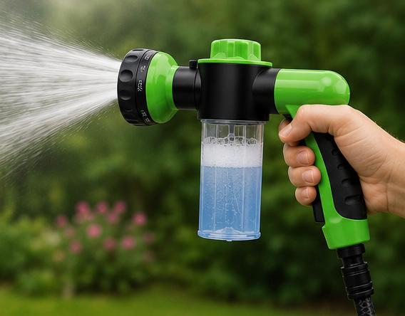 8-in-1 Dog Washer Sprayer — Wash Your Dog in Minutes (No Mess, No Stress)